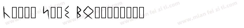 Canva Sams Bold字体转换